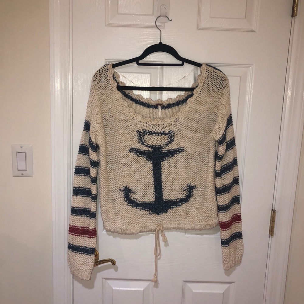 Free People cropped Sweater